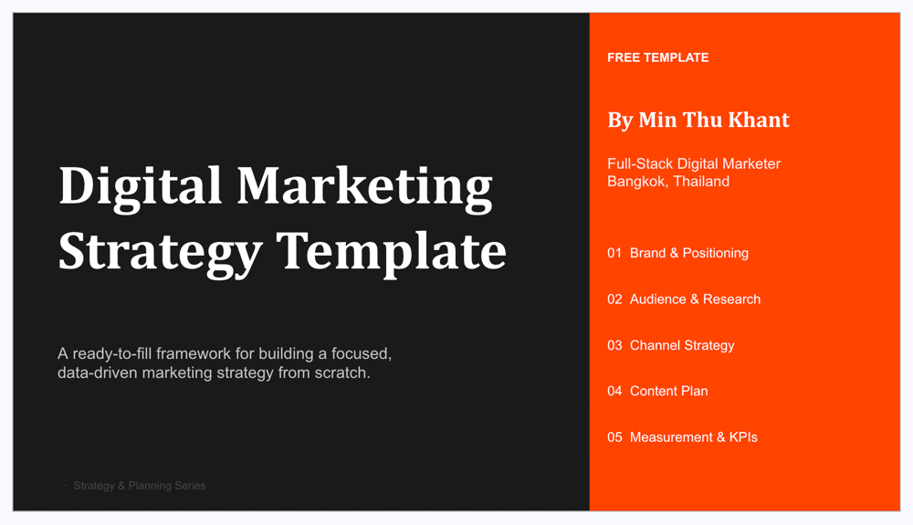 Digital Marketing Strategy