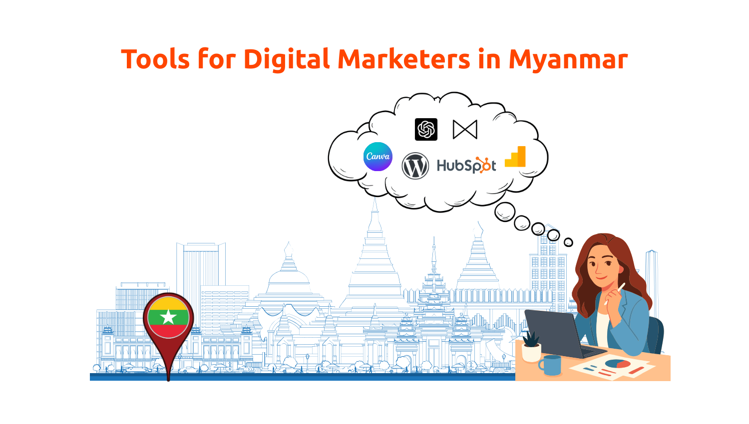Tools for Digital Marketers in Myanmar