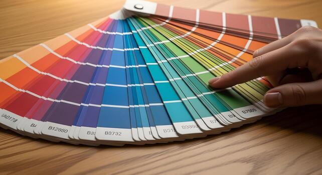 choosing-a-color-from-a-swatch-guide-photo